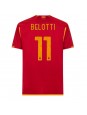 AS Roma Andrea Belotti #11 Replika Hemmakläder 2023-24 Kortärmad